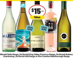 IGA Liquor De Bortoli Still Range or Kim Crawford Marlborough Range offer