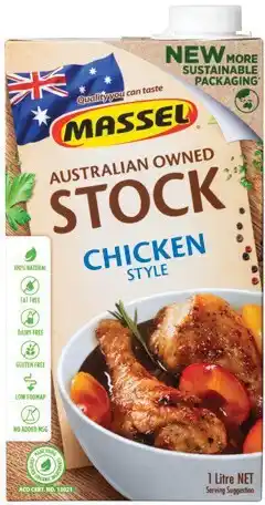 IGA Massel Liquid Stock Selected Varieties offer