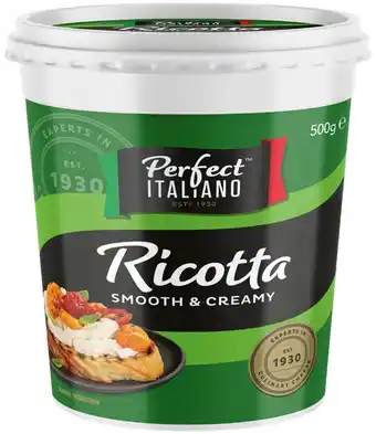 IGA Perfect Italiano Ricotta Selected Varieties offer