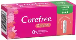IGA Carefree Original Super Tampons offer