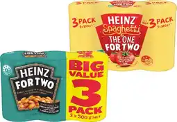 IGA Heinz Beanz or Spaghetti 3x300g Selected Varieties offer