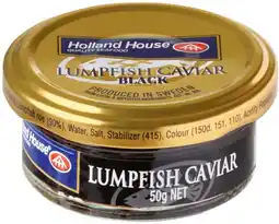 IGA Holland House Lumpfish Caviar Selected Varieties offer