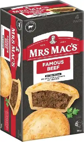 IGA Mrs Mac’s Pies Selected Varieties offer