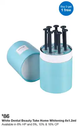 Henry Schein White Dental Beauty Take Home Whitening offer