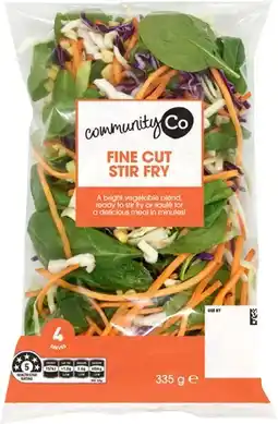 IGA Community Co Fine Cut Stir Fry offer
