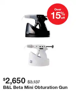 Henry Schein B&L Beta Mini Obturation Gun offer