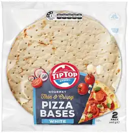 IGA Tip Top Gourmet Pizza Bases Selected Varieties offer