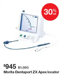 Henry Schein Morita Dentaport ZX Apex locator offer