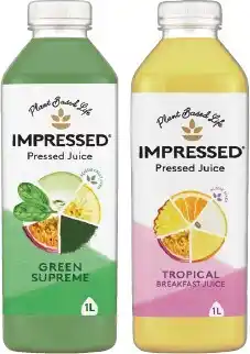IGA Impressed Pressed Juice Selected Varieties offer