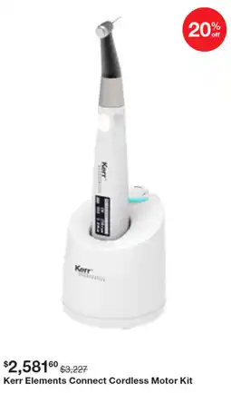 Henry Schein Kerr Elements Connect Cordless Motor Kit offer