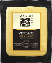 IGA Maggie Beer Cheddar Cheese Selected Varieties offer