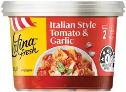 IGA Latina Fresh Pasta Sauce Selected Varieties offer