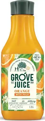 IGA Grove Juice Selected Varieties offer