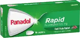 IGA Panadol Rapid Paracetamol 500mg Caplets offer
