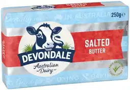IGA Devondale Butter Block Selected Varieties offer