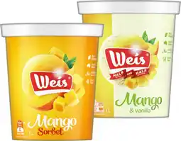 IGA Weis Sorbet or Half & Half 1 Litre Selected Varieties offer