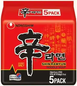 IGA Nongshim Instant Noodle Selected Varieties offer