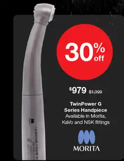 Henry Schein TwinPower G Series Handpiece offer