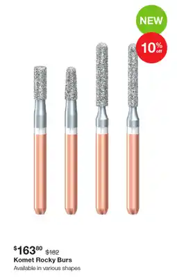 Henry Schein Komet Rocky Burs offer
