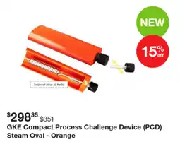 Henry Schein Gke compact process challenge device pcd steam oval orange offer