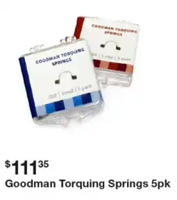 Henry Schein Goodman Torquing Springs offer