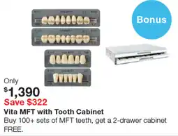 Henry Schein Vita mft with tooth cabinet offer