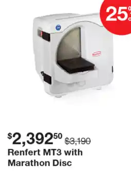 Henry Schein Renfert mt3 with marathon disc offer