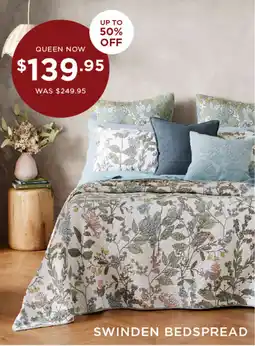 Bed Bath N' Table Swinden bedspread offer