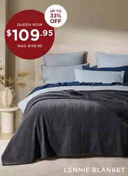 Bed Bath N' Table Lennie blanket offer