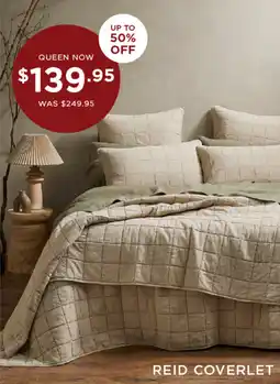 Bed Bath N' Table Reid coverlet offer