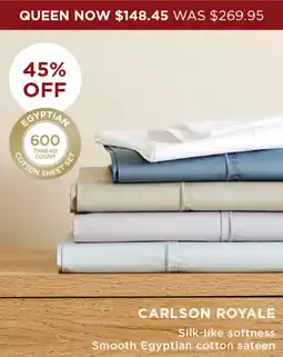 Bed Bath N' Table Carlson royale offer