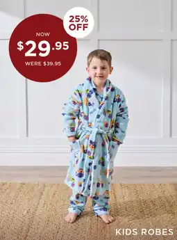 Bed Bath N' Table Kids robes offer