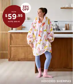 Bed Bath N' Table Hooded sherpas offer