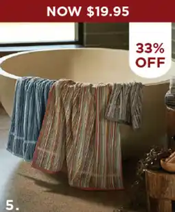 Bed Bath N' Table Montauk bath towel offer