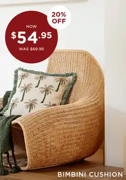 Bed Bath N' Table Bimbini cushion offer