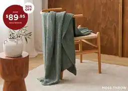 Bed Bath N' Table Moss throw offer