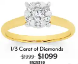 Angus & Coote 1/3 Carat of Diamonds offer