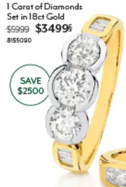 Angus & Coote 1 Carat of Diamonds offer