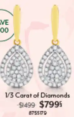 Angus & Coote 1/3 Carat of Diamonds offer