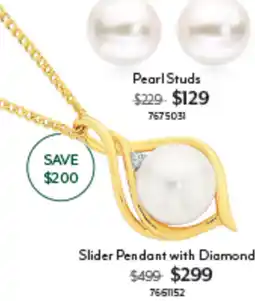 Angus & Coote Slider Pendant with Diamond offer