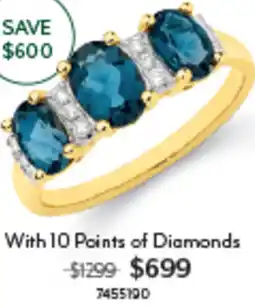 Angus & Coote With 10 Points of Diamonds offer