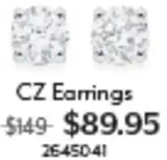 Angus & Coote Cz earrings offer