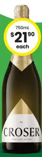 The Bottle O Croser offer