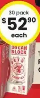 The Bottle O 30 can block offer