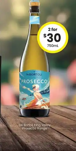 The Bottle O De Bortoli King Valley Prosecco Range offer