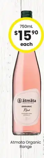 The Bottle O Atmata Organic Range offer