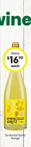 The Bottle O De Bortoli Spritz Range offer