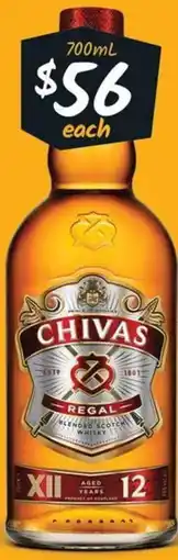 Cellarbrations Chivas offer