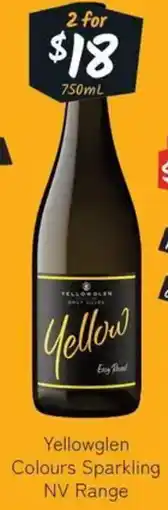 Cellarbrations Yellowglen colours sparkling nv range offer