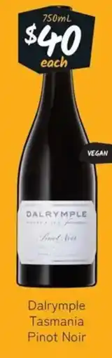 Cellarbrations Dalrymple Tasmania Pinot Noir offer
